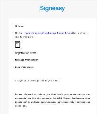 Scam-Junk Sample from Signeasy